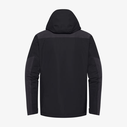 Jack Wolfskin Jasper Insulated Erkek Siyah Mont
