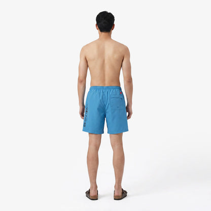United4 Regular Fit Erkek Mavi Deniz Şortu
