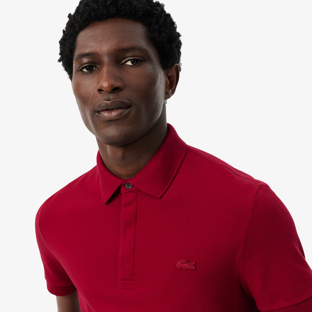 Lacoste Paris Erkek Regular Fit Bordo Polo