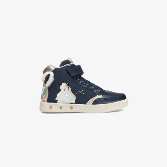 Geox J Skylin G. G Çocuk Lacivert Sneaker