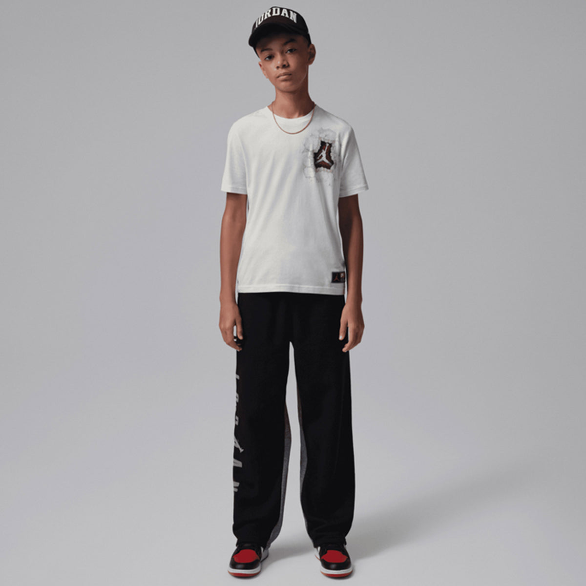Jordan Jersey Break Through Çocuk Beyaz T-shirt