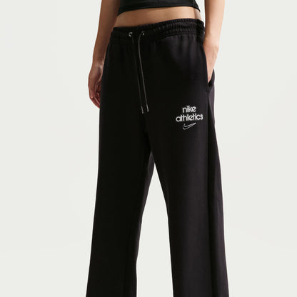 Nike Phoenix Fleece Kadın Siyah Eşofman Altı
