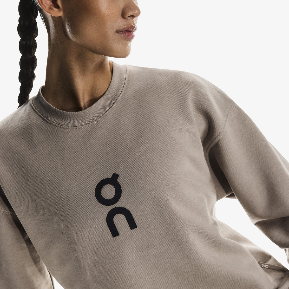 On Club Crew Kadın Kahverengi Sweatshirt