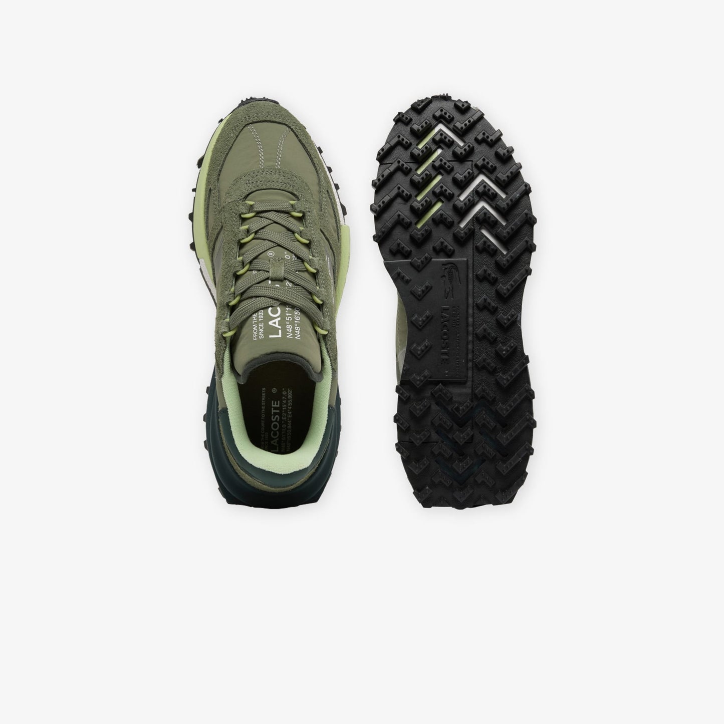 Lacoste Elite Active Erkek Haki Spor Ayakkabı