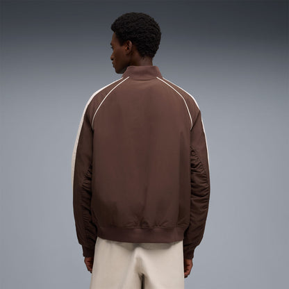 Puma T7 Bomber Unisex Kahverengi Ceket