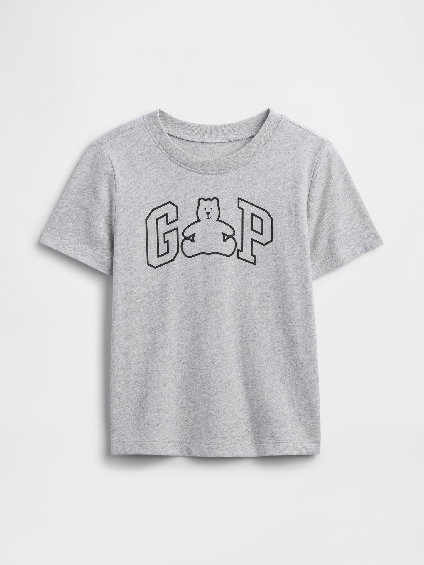 Açık Gri Babygap Logo T-shirt