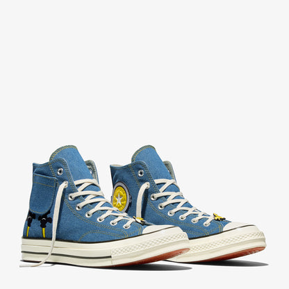 Converse X Minions Chuck Taylor All Star 70 Pocket Erkek Mavi Sneaker