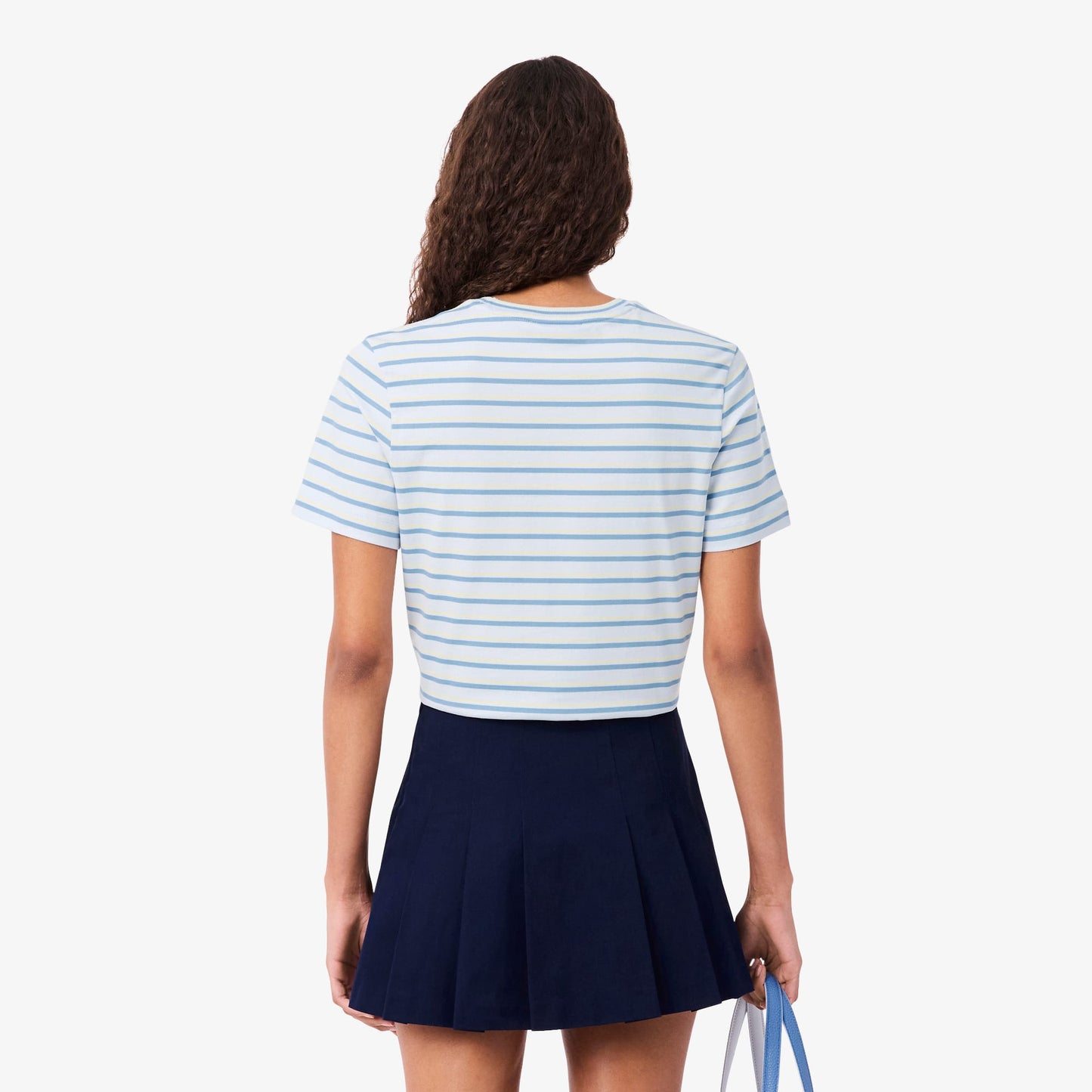 Lacoste Regular Fit Kadın Mavi T-shirt