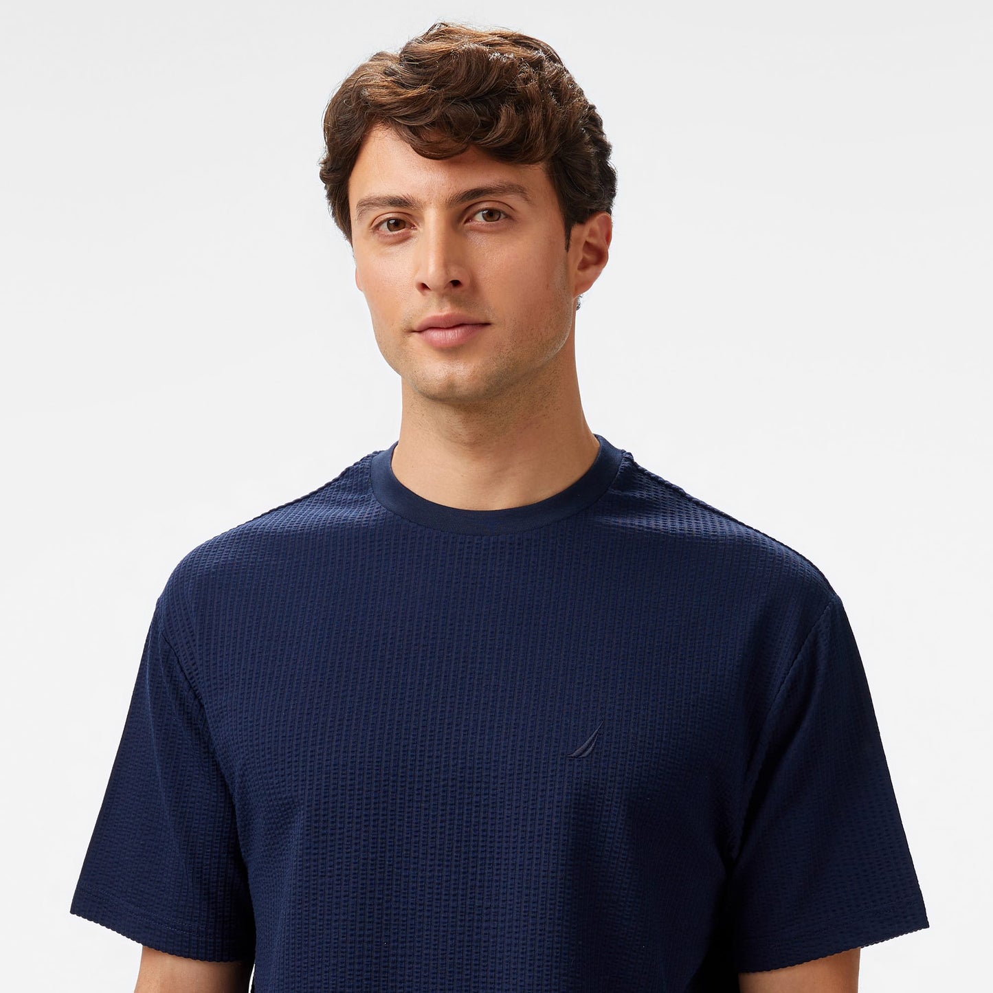 Nautica Erkek Lacivert Comfort Fit T-shirt