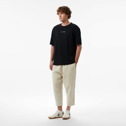 United4 Regular Fit Erkek Siyah T-shirt