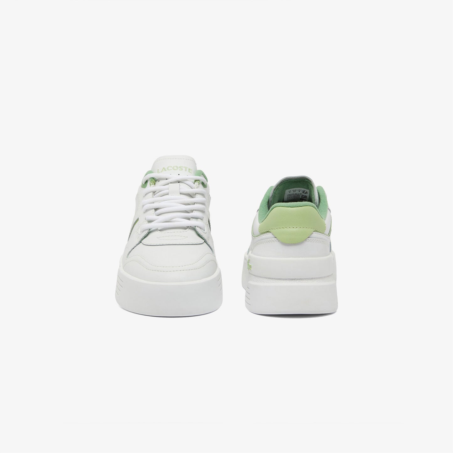Lacoste L002 Evo Kadın Beyaz/yeşil Sneaker