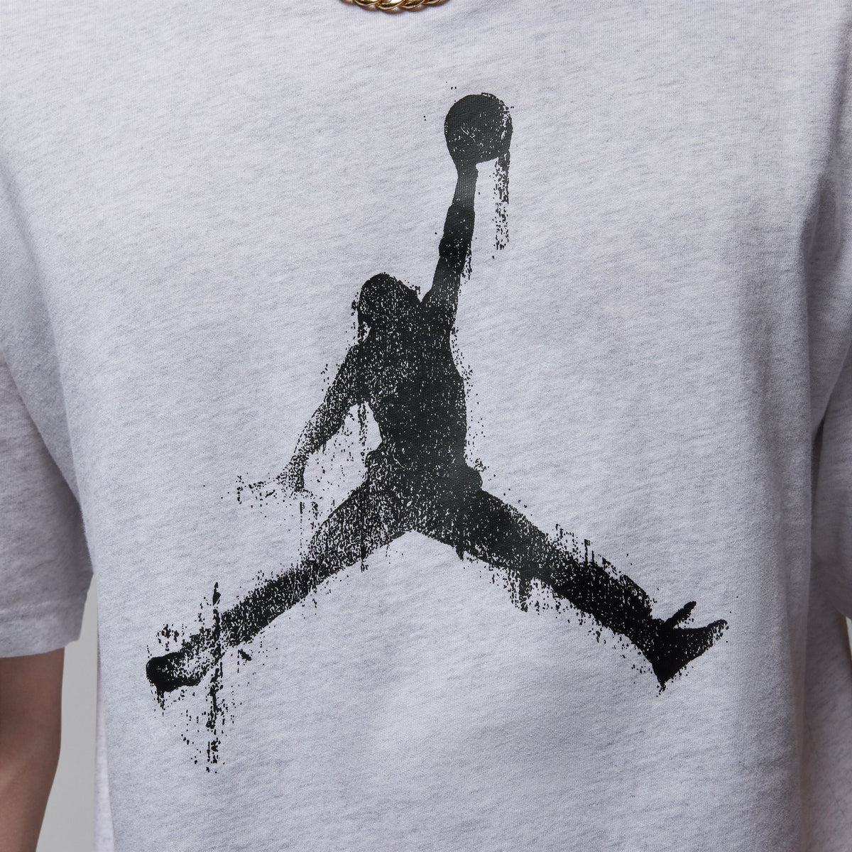 Jordan Brooklyn Fleece Jumpman Erkek Beyaz T-shirt