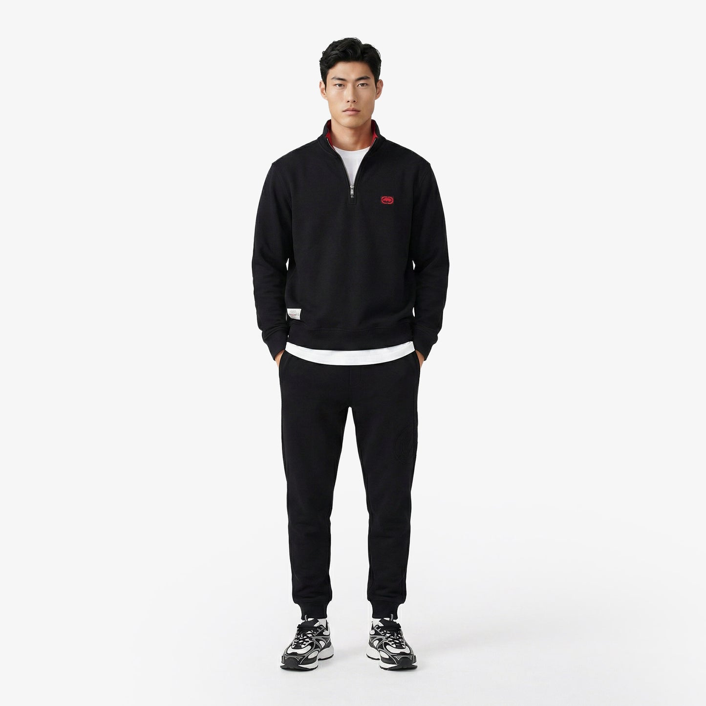 Ecko Cypress Erkek Siyah Sweatshirt