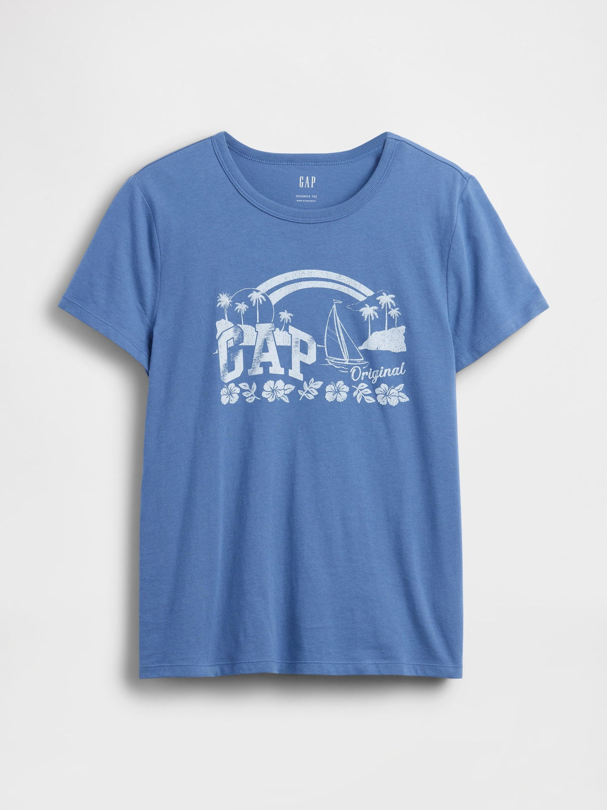 Mavi Favorite Grafik Baskılı T-shirt
