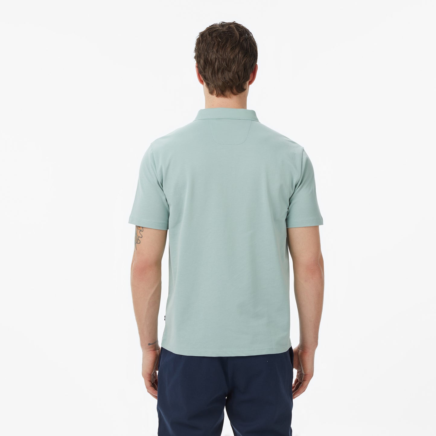 Nautica Erkek Yeşil Regular Fit Polo Yaka T-shirt