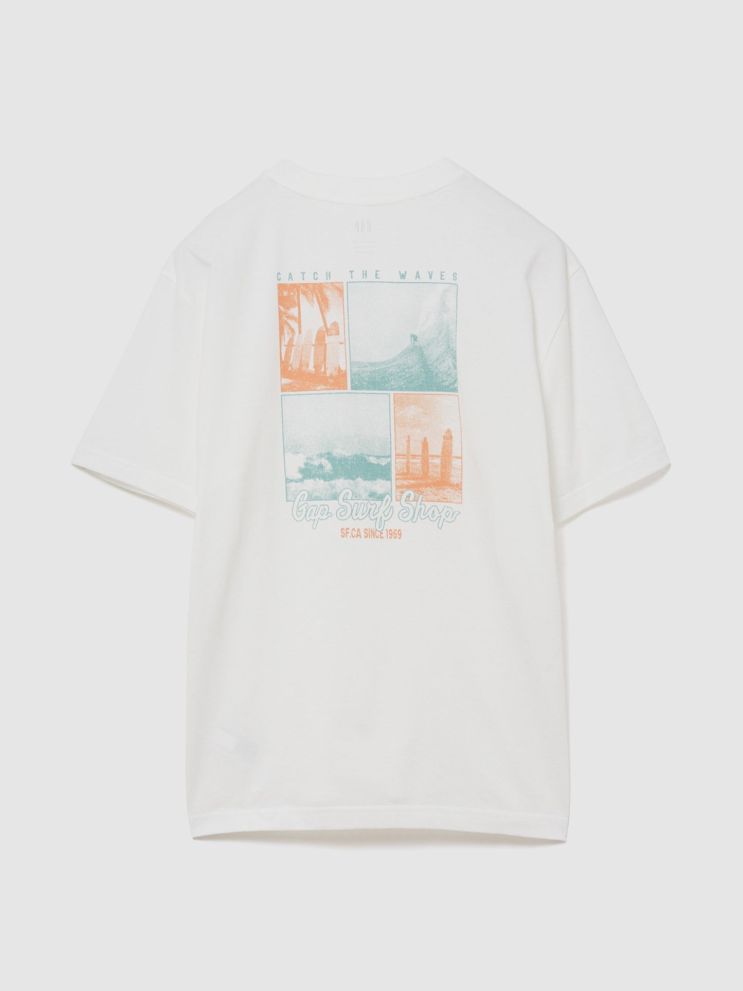 Beyaz Everyday Soft Relaxed Grafik Baskılı T-shirt