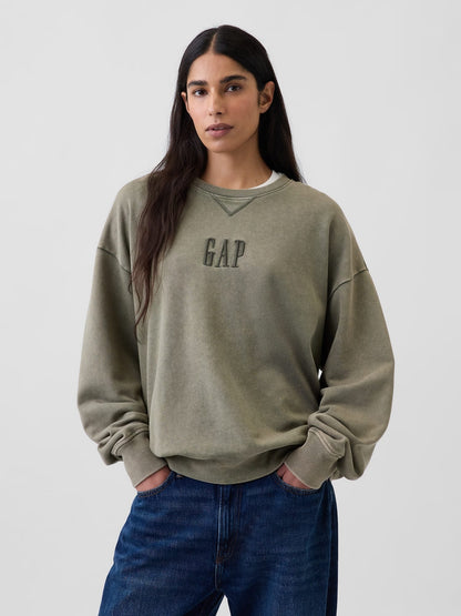 Haki Heavyweight Oversized Logo Sweatshirt