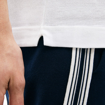 Lacoste Erkek Slim Fit Uzun Kollu Beyaz Polo