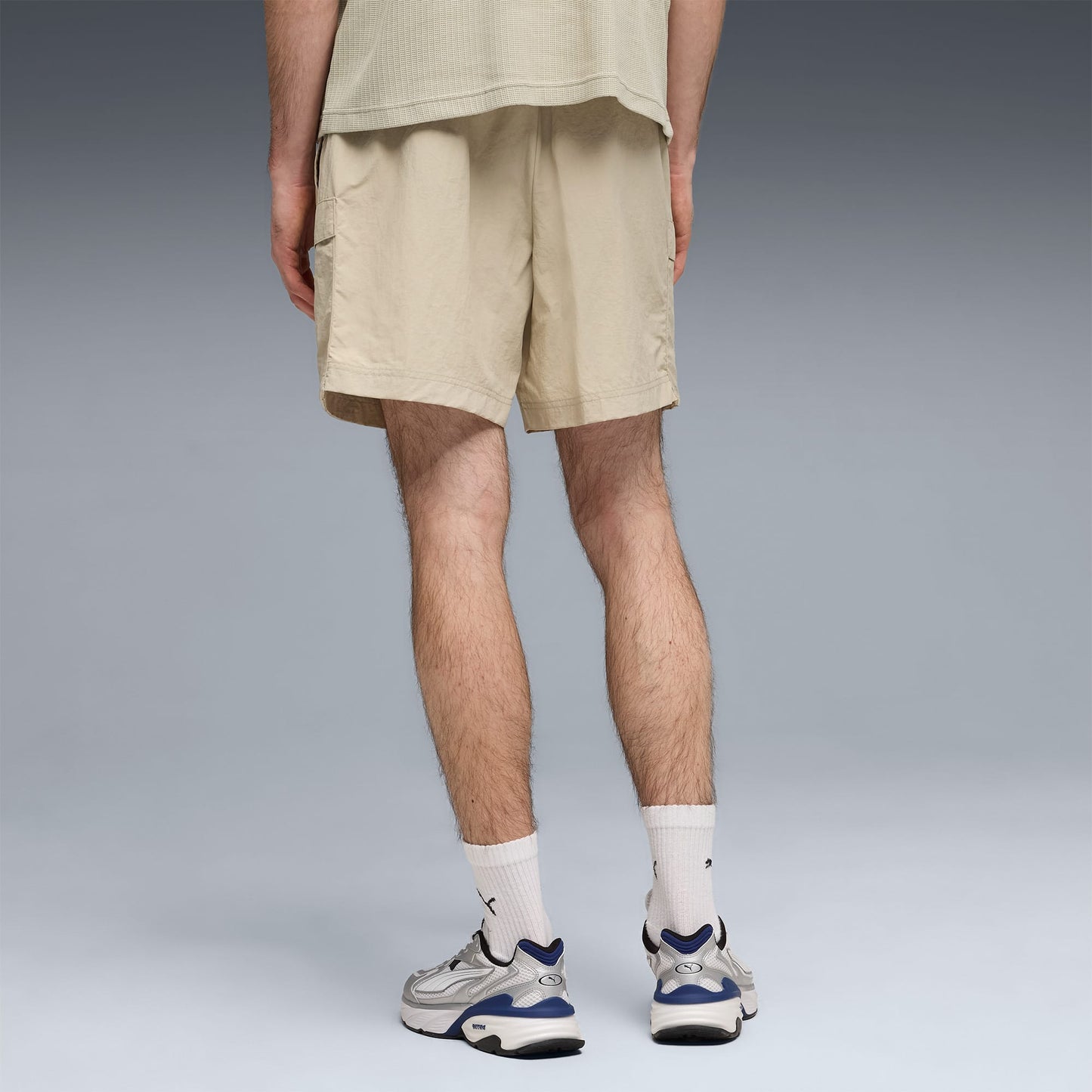 Puma Wardrobe Essentials Erkek Gri Şort
