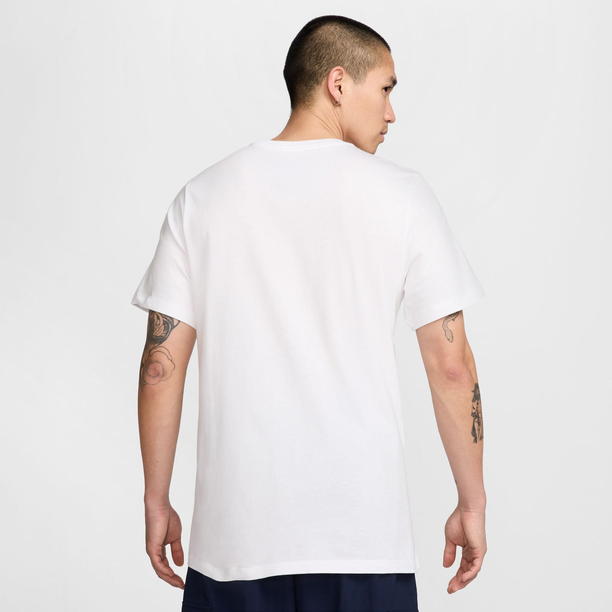 Nike Paris Saint Germain Wordmark Erkek Beyaz T-shirt