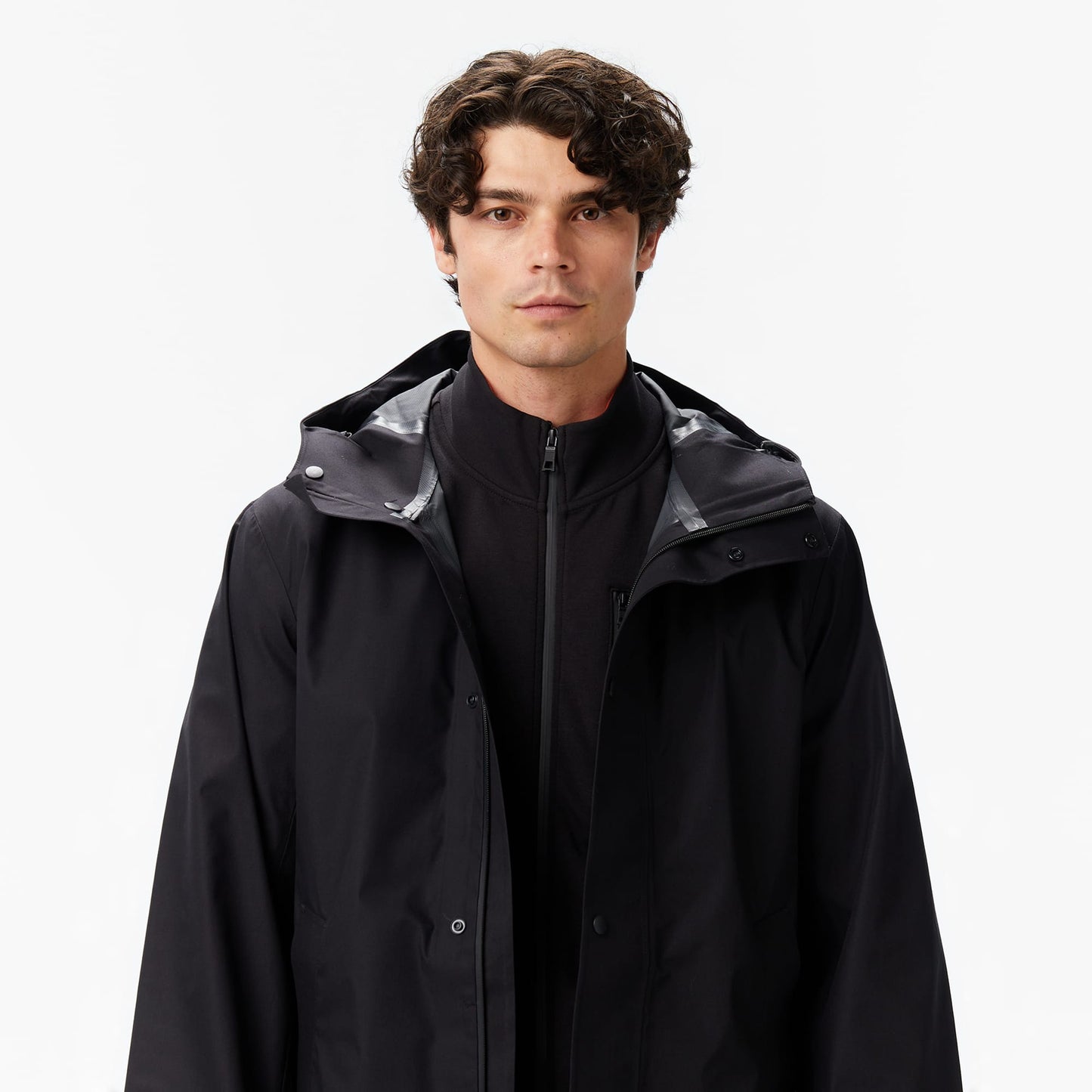Nautica Erkek Siyah Regular Fit Mont