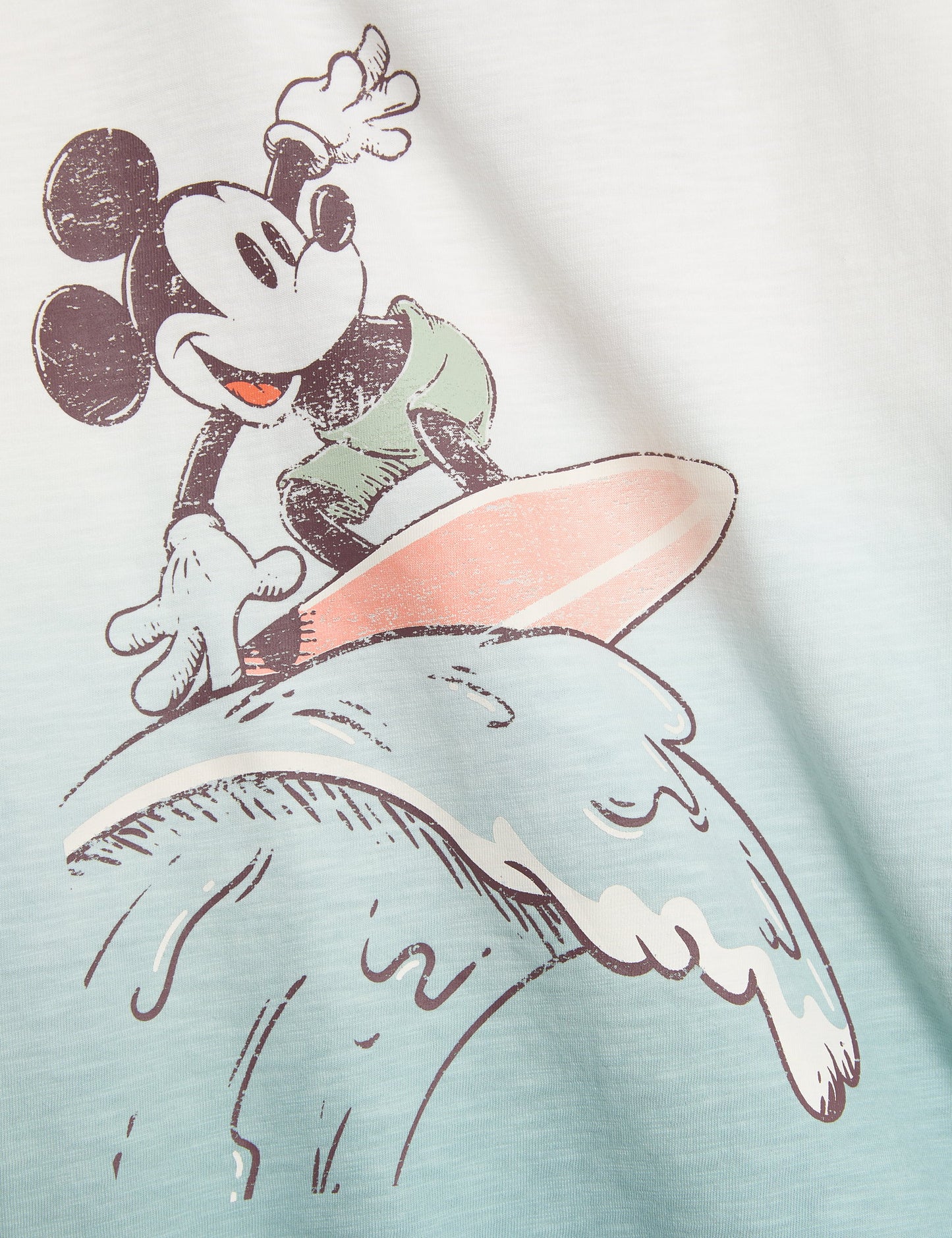 Saf Pamuklu Mickey Mouse:trade_mark: Tişört (1-8 Yaş)