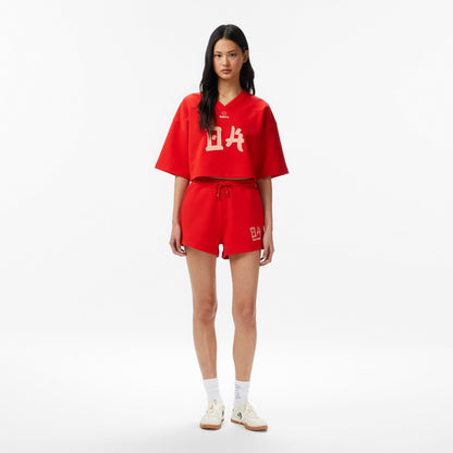 United4 Regular Fit Kadın Kırmızı T-shirt