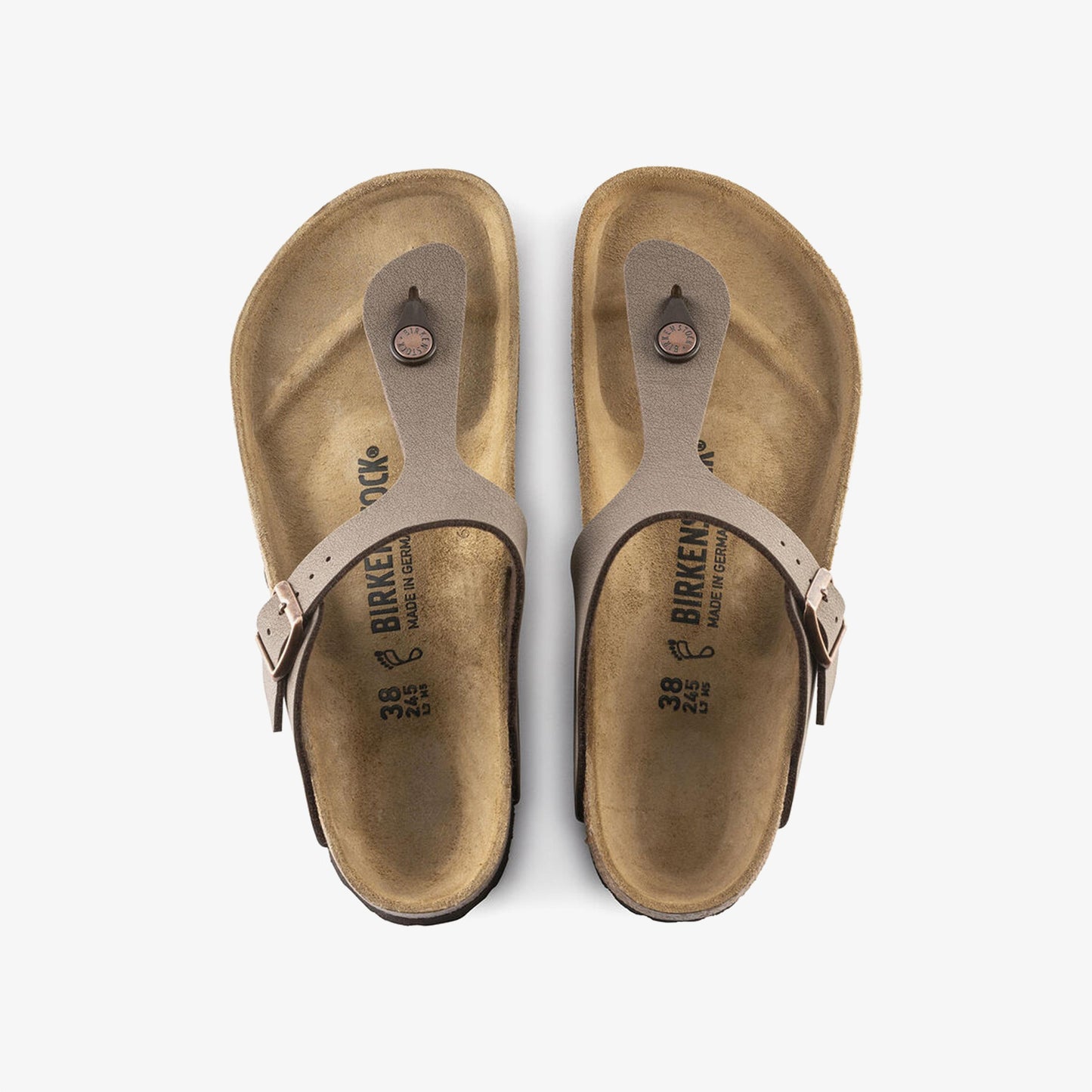 Birkenstock Gizeh Bf Unisex Kahverengi Terlik