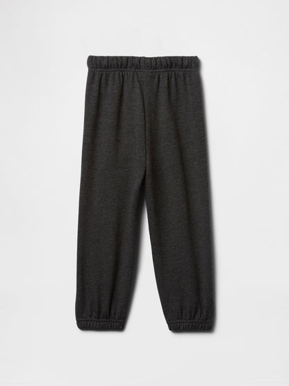Gri Gap Logo Fransız Havlu Kumaş Pull-on Jogger Eşofman Altı