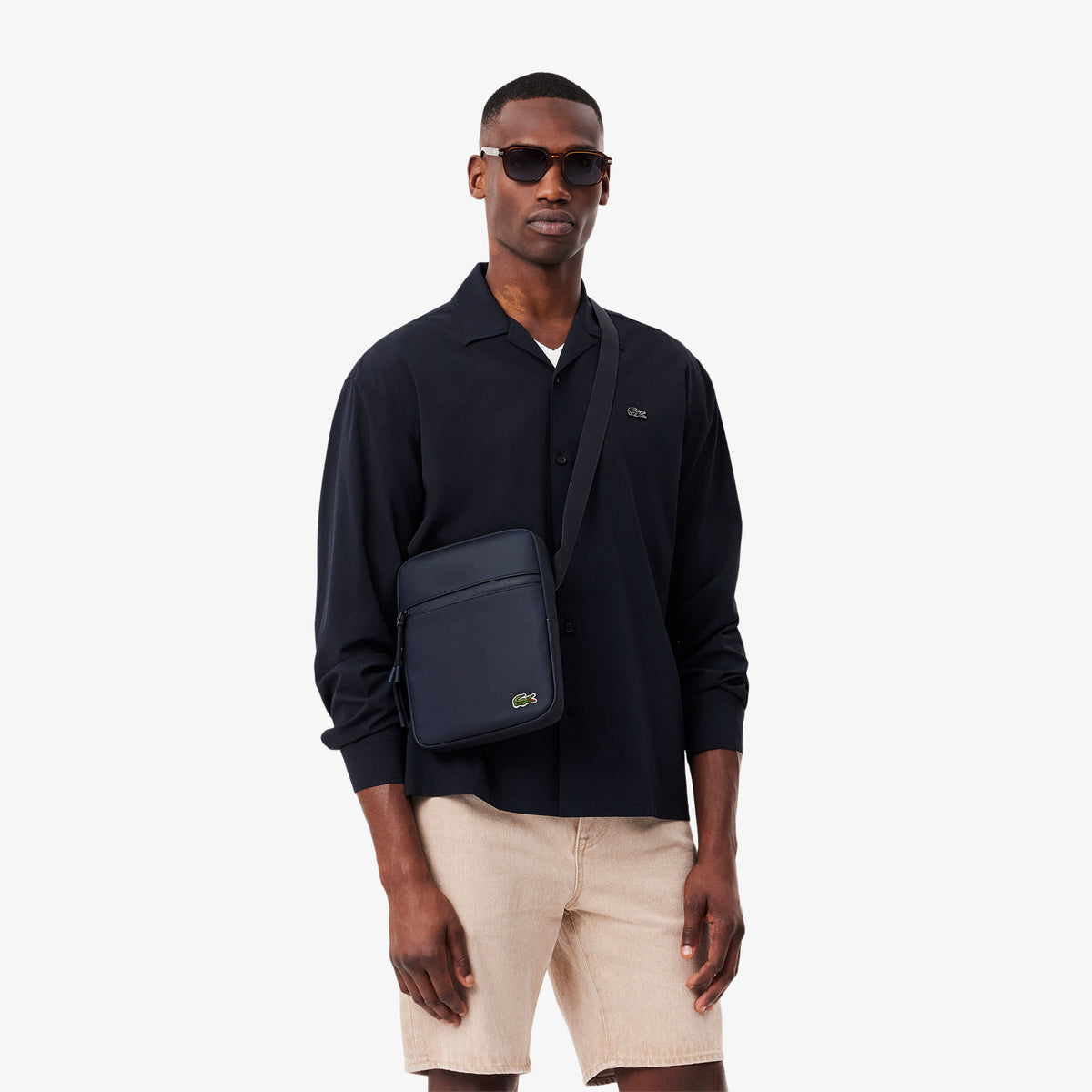 Lacoste Lcst Erkek Lacivert Postacı Çantası