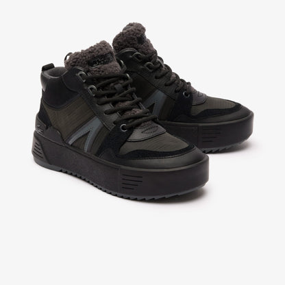 Lacoste L002 Winter Mid Kadın Siyah Bot