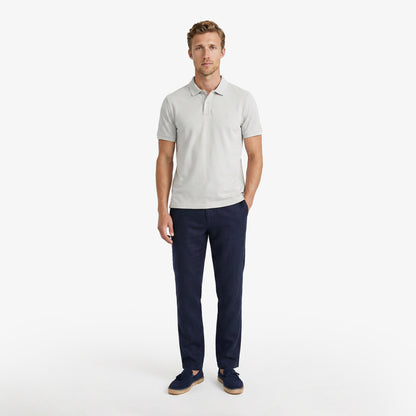 Nautica Erkek Gri Regular Fit Polo Yaka T-shirt