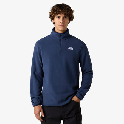 The North Face Glacier Fleece Fermuarlı Lacivert Polar Üst