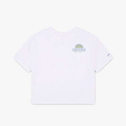 Converse Boxy Çocuk Beyaz T-shirt
