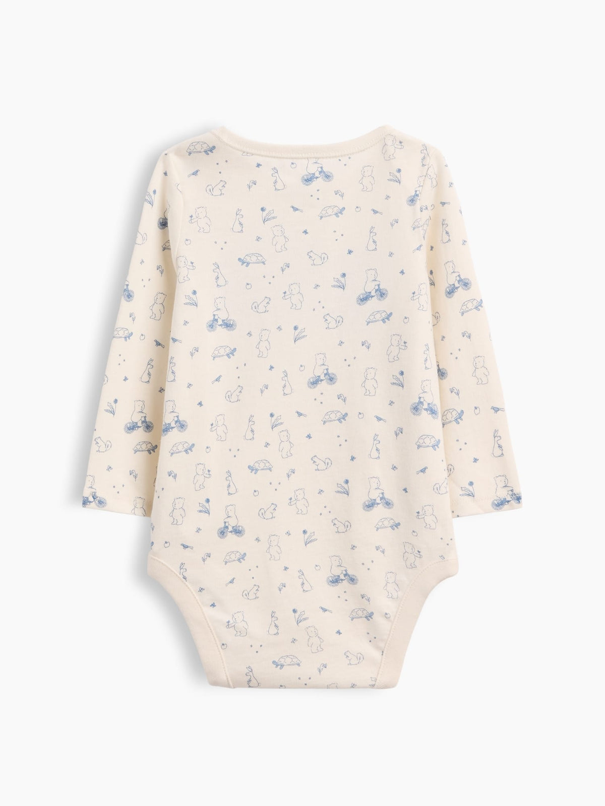 Krem Organik Pamuk Gap Logo Bodysuit