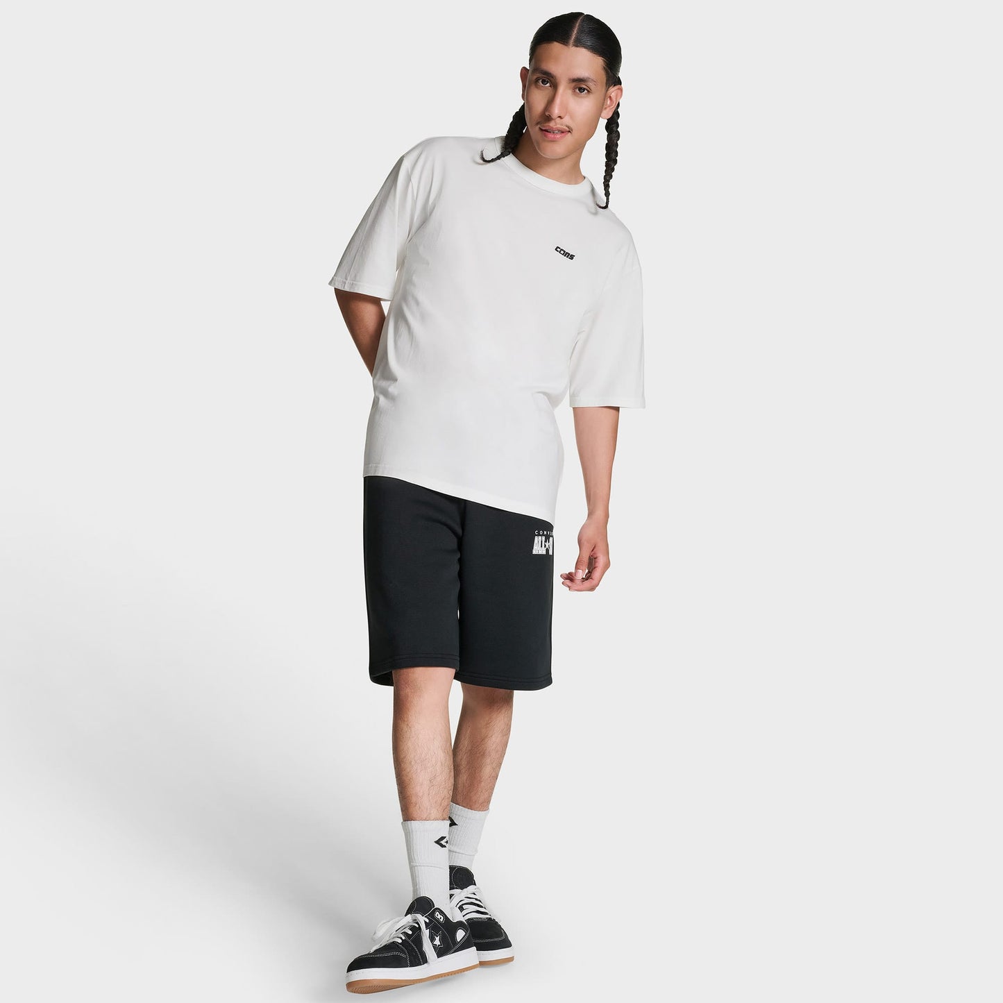 Converse Cons Erkek Beyaz Loose Fit T-shirt