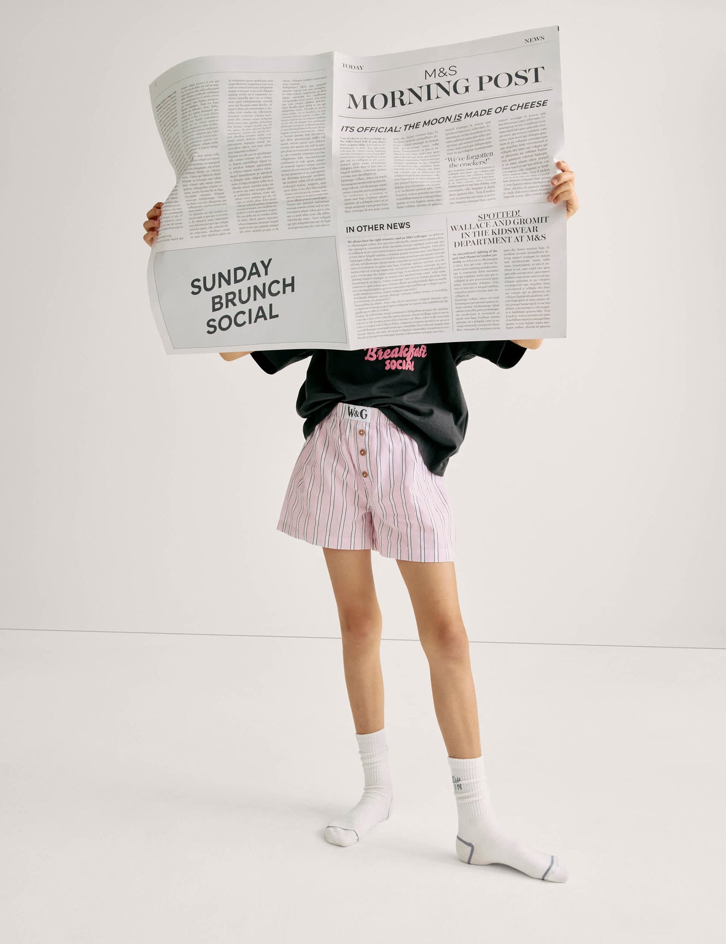 Desenli Pamuklu Pijama Takımı