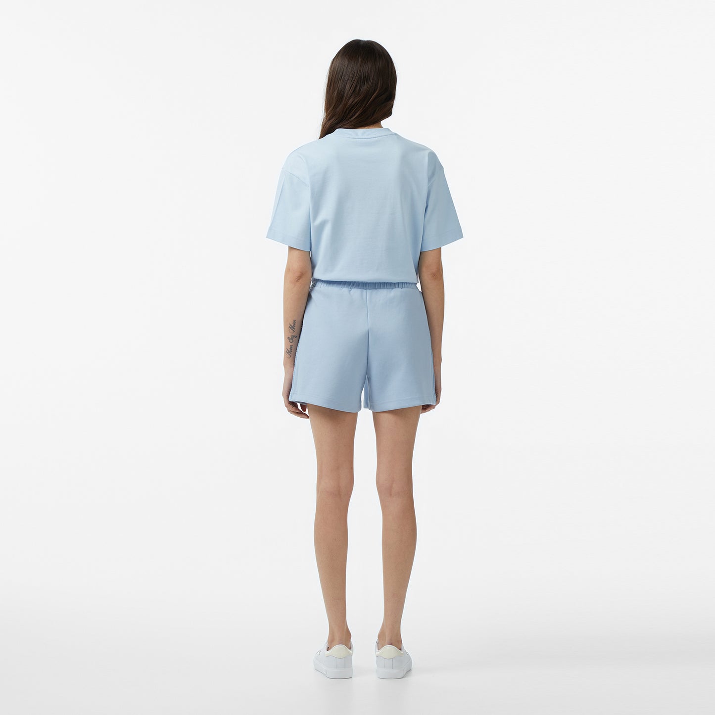 Lacoste Kadın Relaxed Fit Mavi Şort