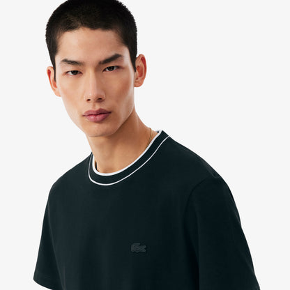Lacoste Erkek Regular Fit Bisiklet Yaka Lacivert T-shirt
