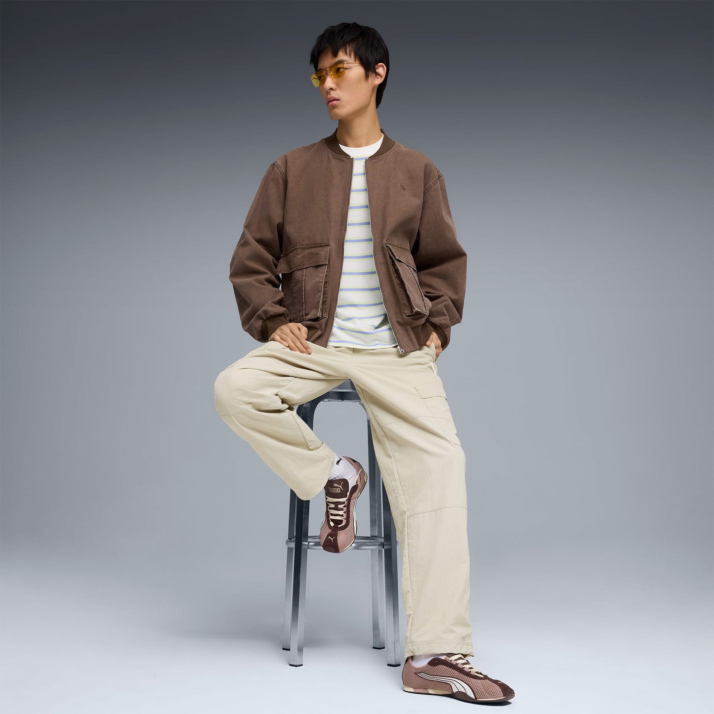 Puma Now Bomber Erkek Kahverengi Ceket