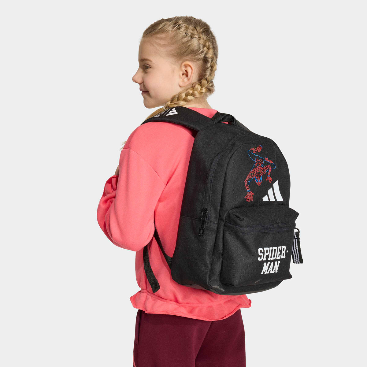 Adidas Little Kids Mrvl Sm Bpk Çocuk Siyah Sırt Çantası