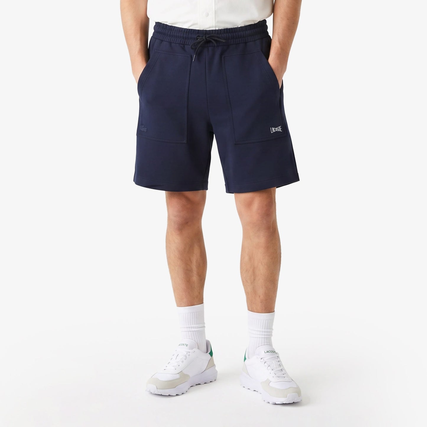 House Of Superstep X Lacoste Kapsul Koleksiyon Erkek Lacivert Şort