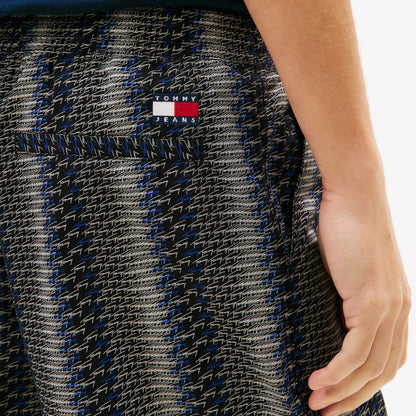 Tommy Hilfiger Aop Erkek Siyah Şort
