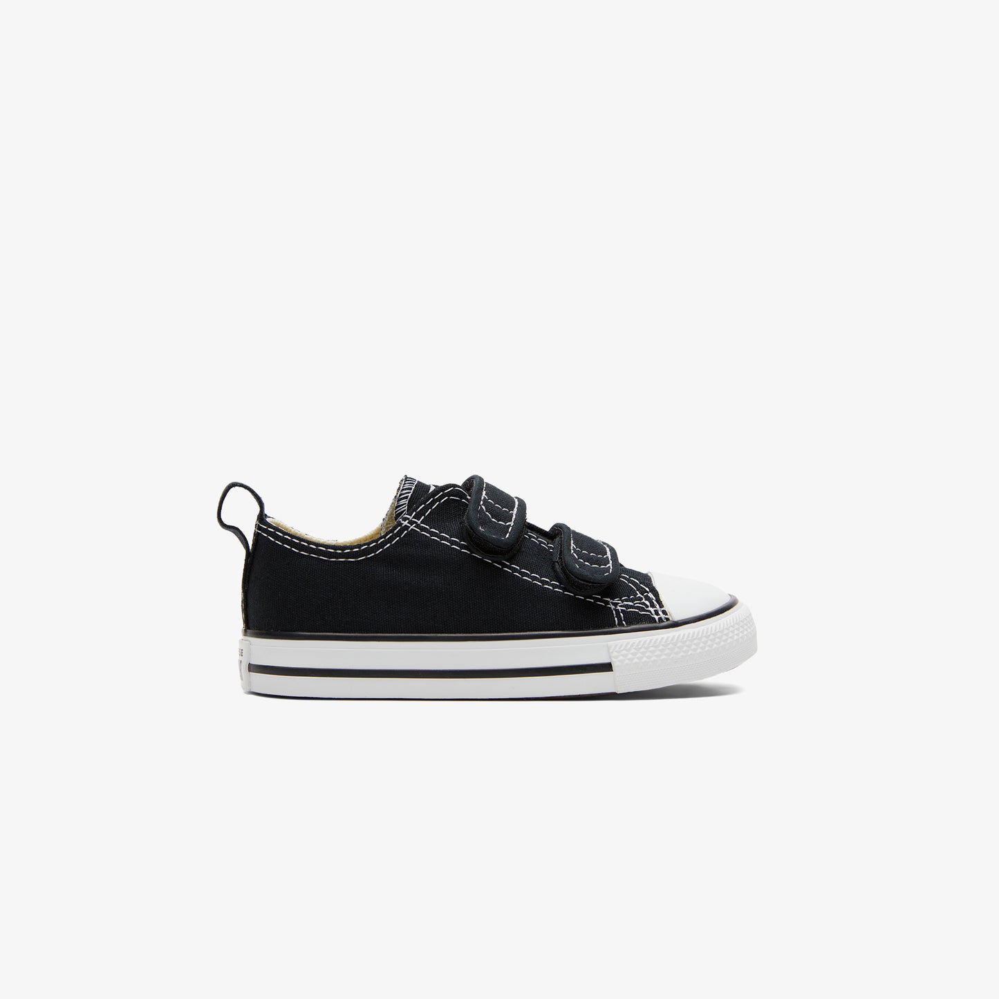 Converse Chuck Taylor All Star 2v Canvas Bebek Siyah Sneaker