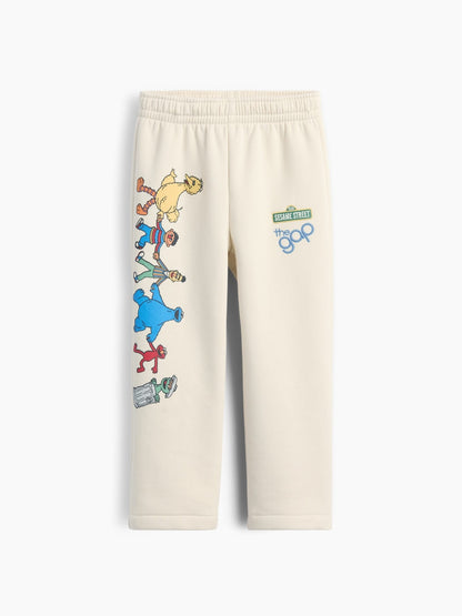 Krem Vintagesoft Sesame Street Eşofman Altı