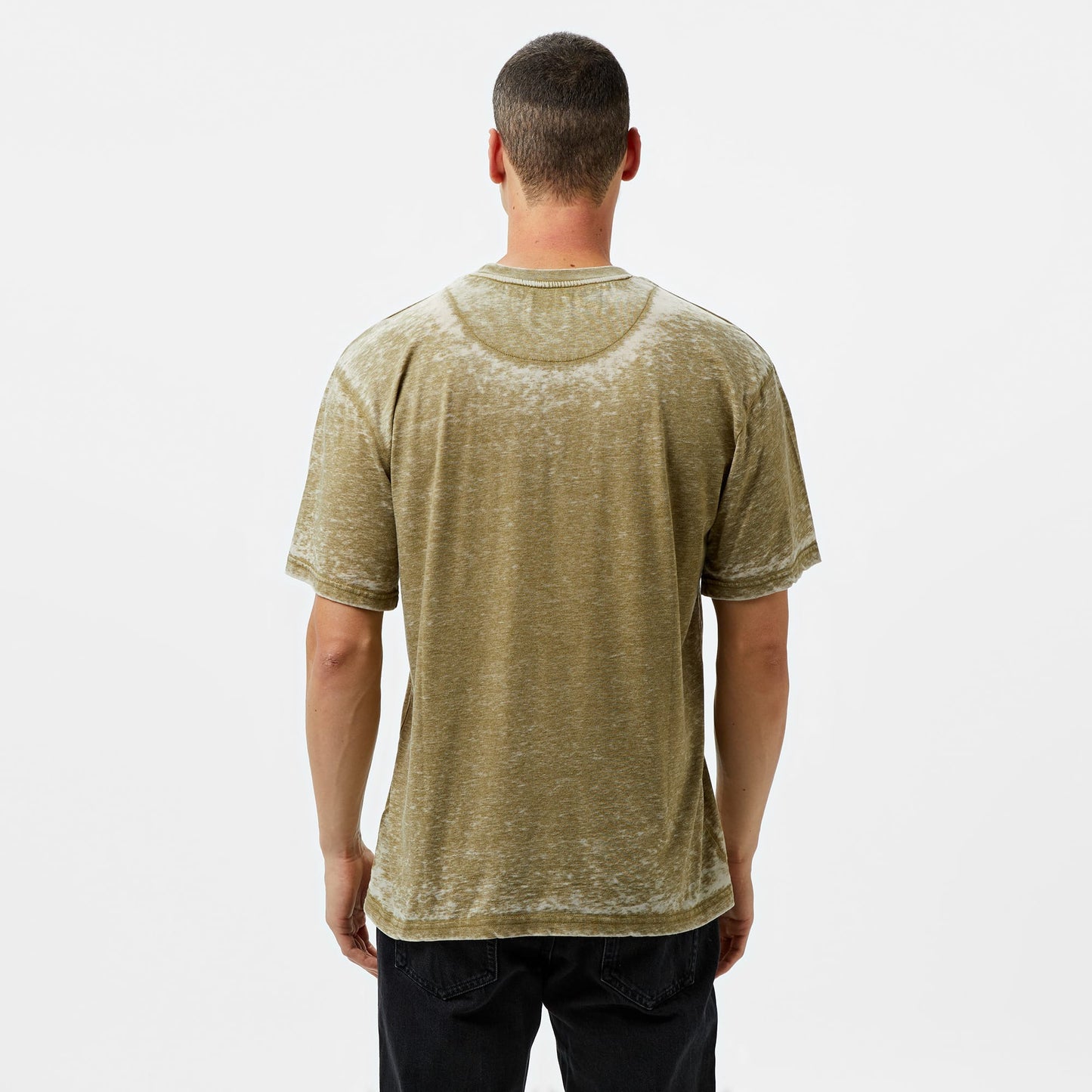 Karl Kani Serif Burnout Erkek Yeşil T-shirt