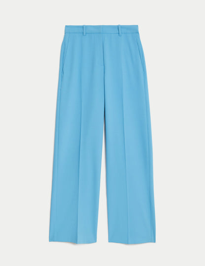 Yüksek Bel Wide Leg Pantolon
