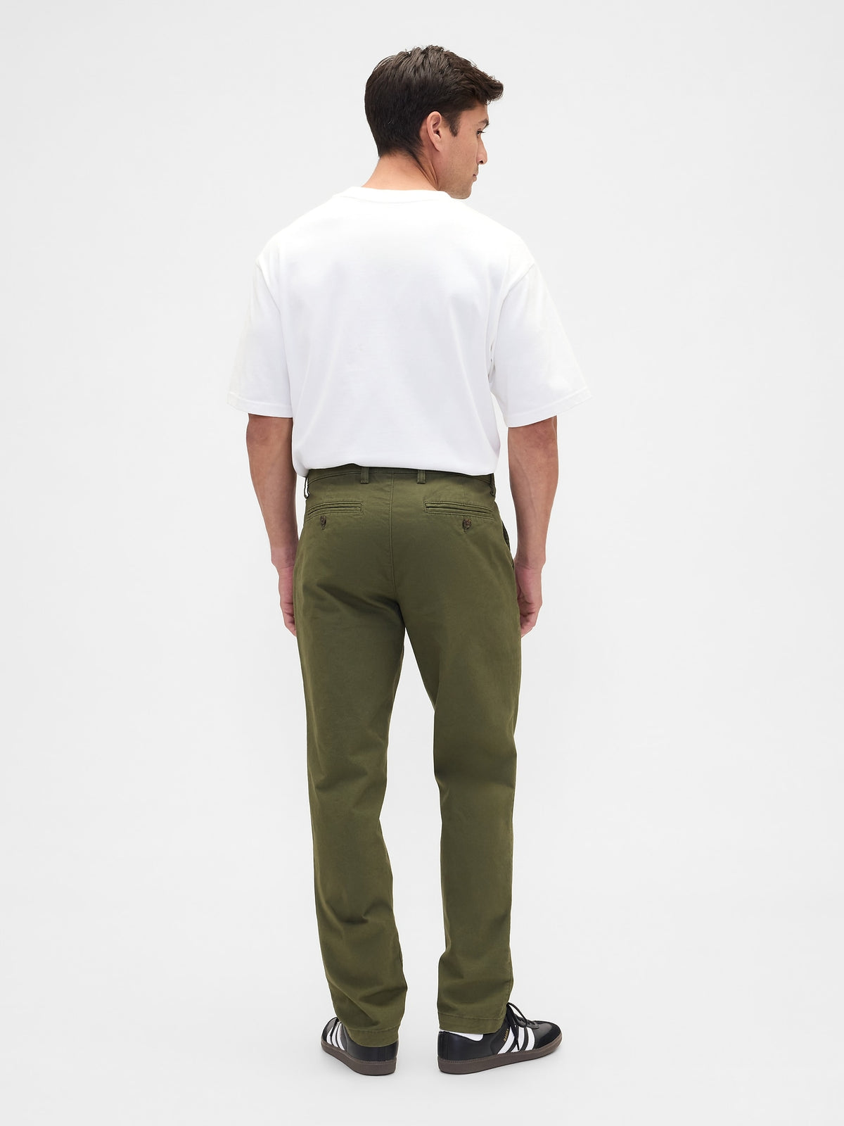 Yeşil Slim Khaki Pantolon
