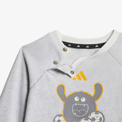 Adidas I Monster Set Çocuk Gri Eşofman Takımı