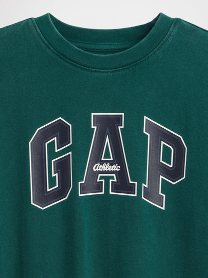 Koyu Yeşil Brannan Bear Logo T-shirt